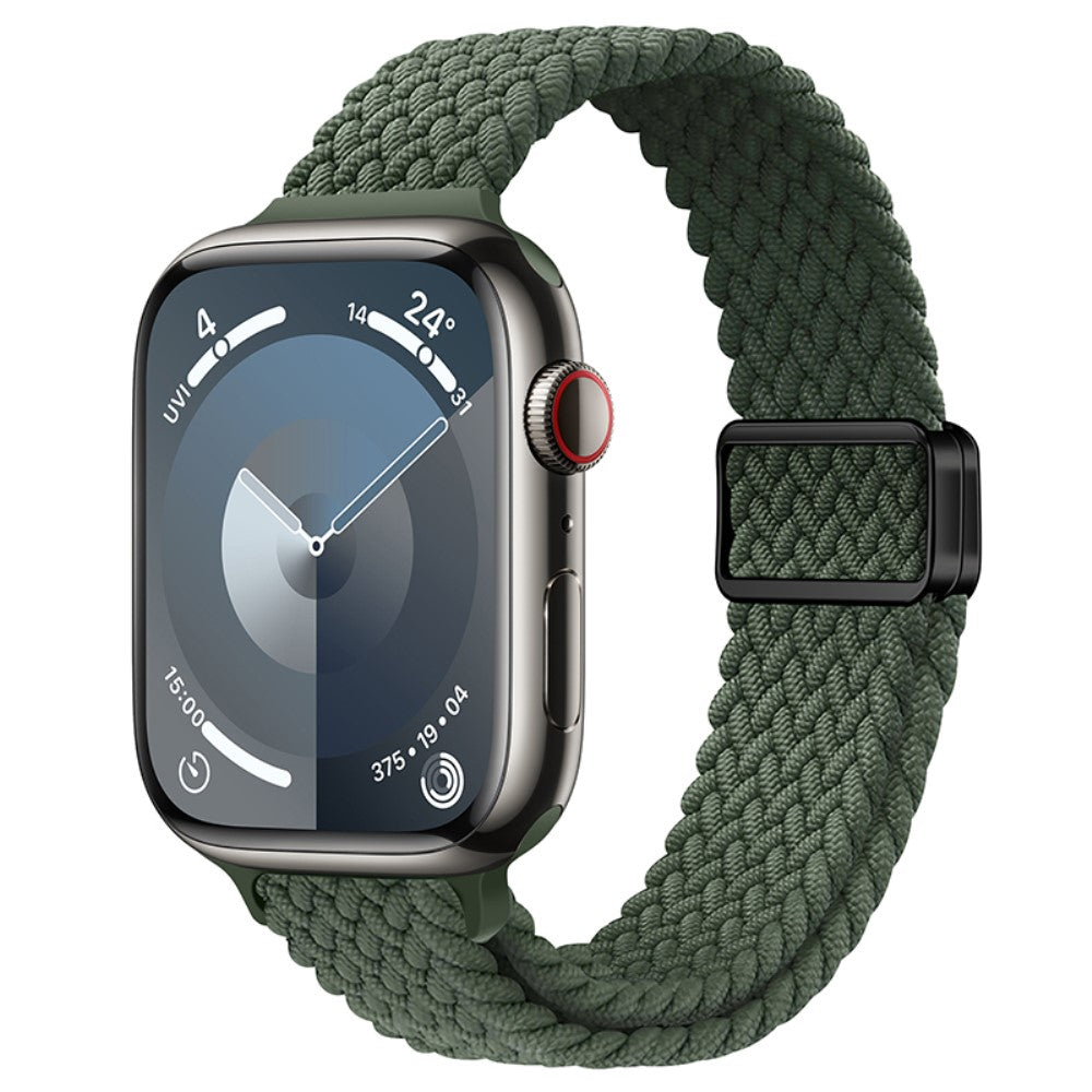 Super Fantastic Apple Smartwatch Nylon Universel Strap - Green#serie_3