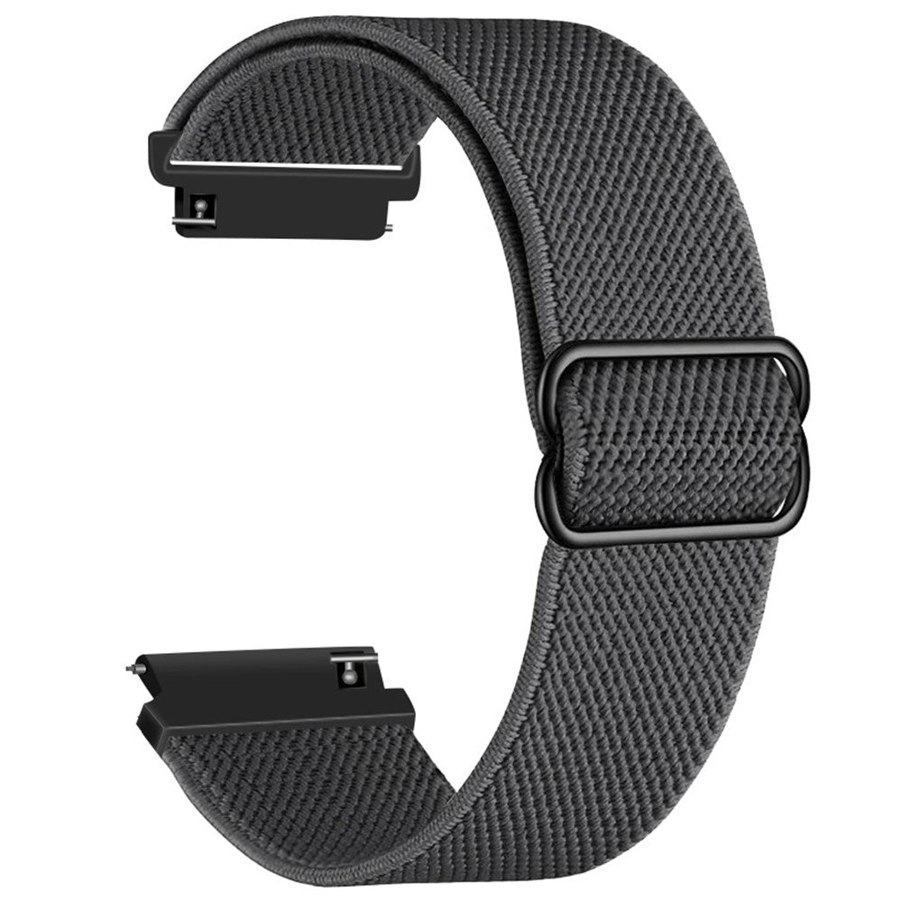 Mega Fashionable Smartwatch Nylon Universel Strap - Silver#serie_9