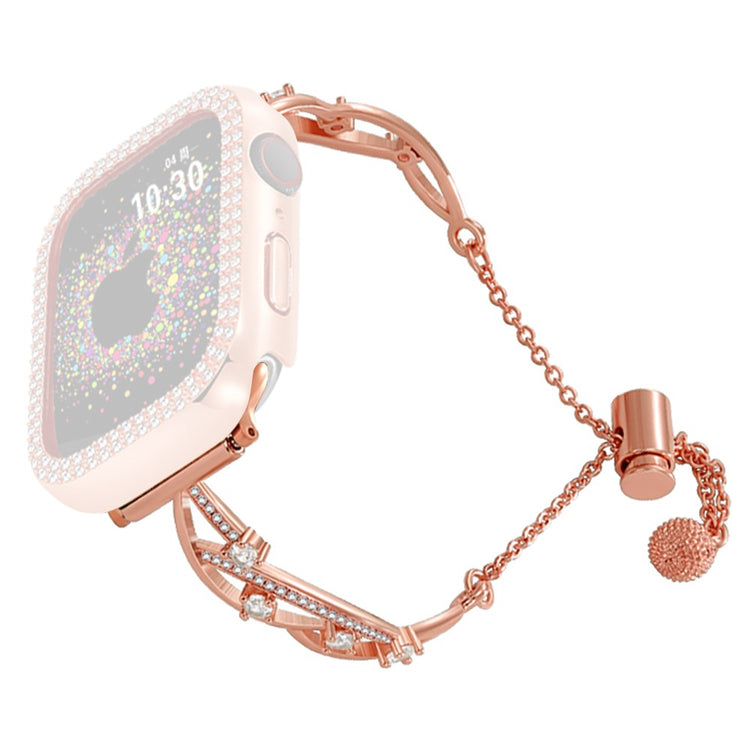 Brilliant Apple Smartwatch Metal Universel Strap - Pink#serie_3