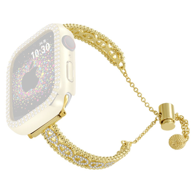 Lovely Apple Smartwatch Metal Universel Strap - Gold#serie_2