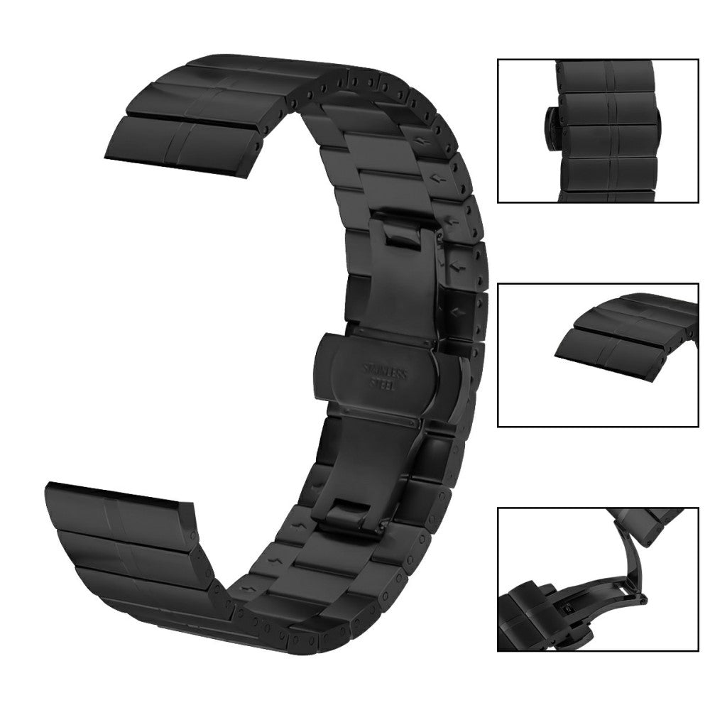 Xiaomi Watch S2 46mm / Xiaomi Watch S2 42mm Metal Universel Strap - Black#serie_2