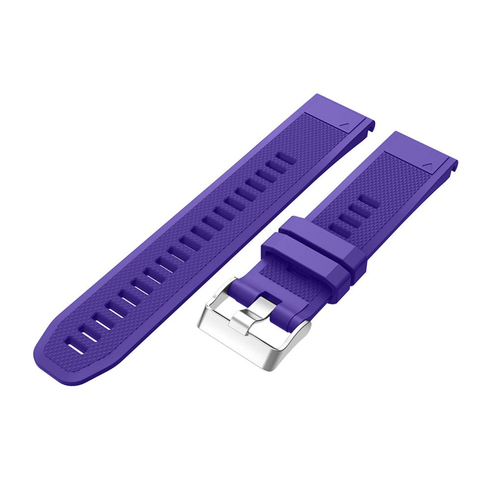 Very Pleasant Garmin Smartwatch Silicone Universel Strap - Purple#serie_12