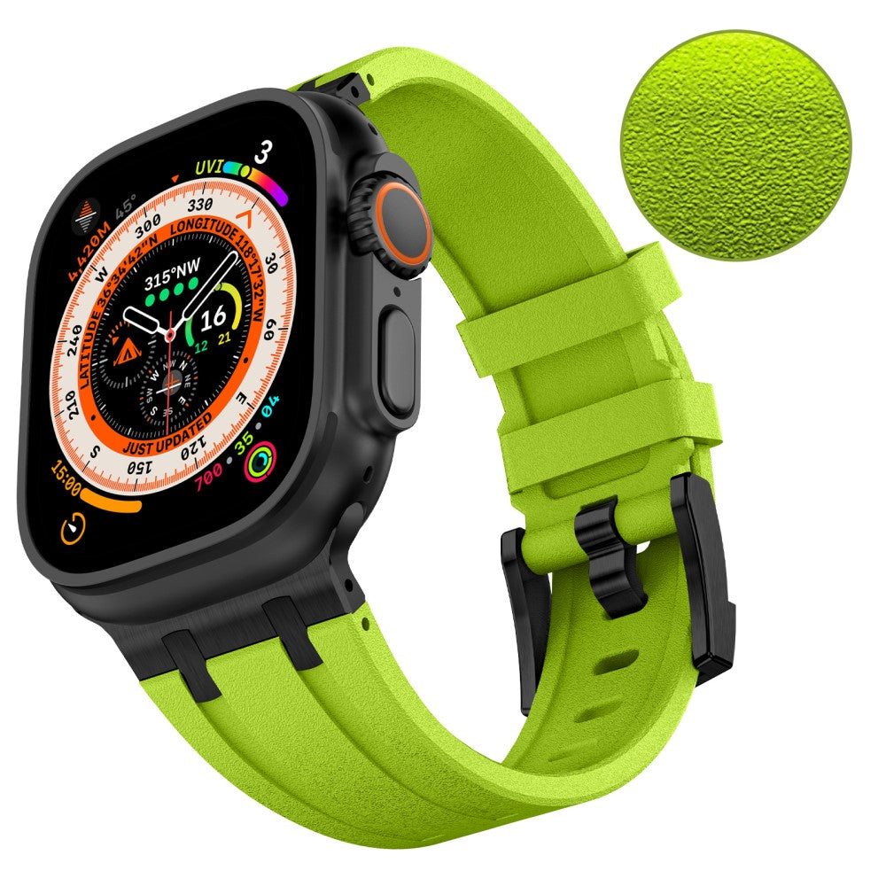 Comfortable Apple Smartwatch Silicone Universel Strap - Green#serie_1