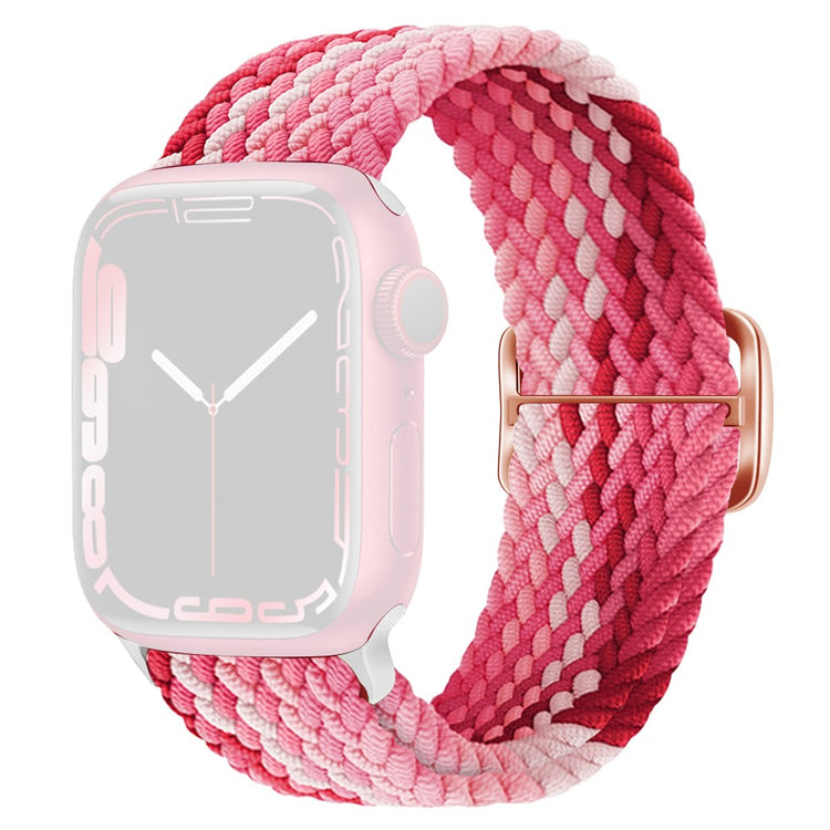 Durable Apple Smartwatch Nylon Universel Strap - Red#serie_11