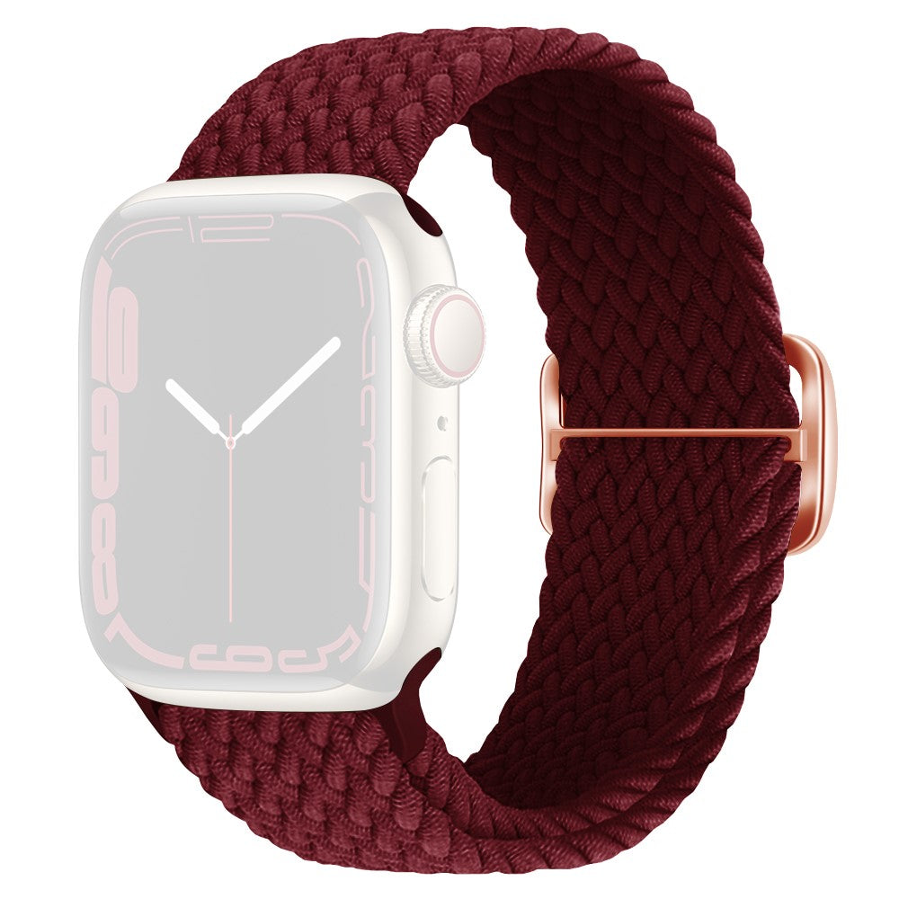 Durable Apple Smartwatch Nylon Universel Strap - Red#serie_20