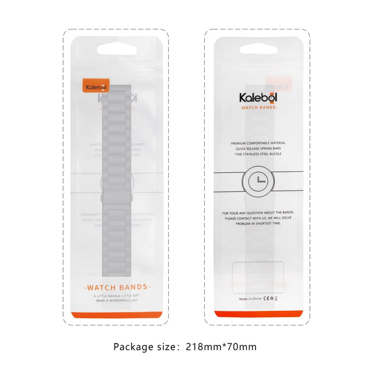 KALEBOL For Apple Watch Series 9 8 7 41mm / 6 5 4 SE (2022) SE (2023) SE 40mm / 3 2 1 38mm Watch Band Stainless Steel Strap - Retro Gold#serie_4