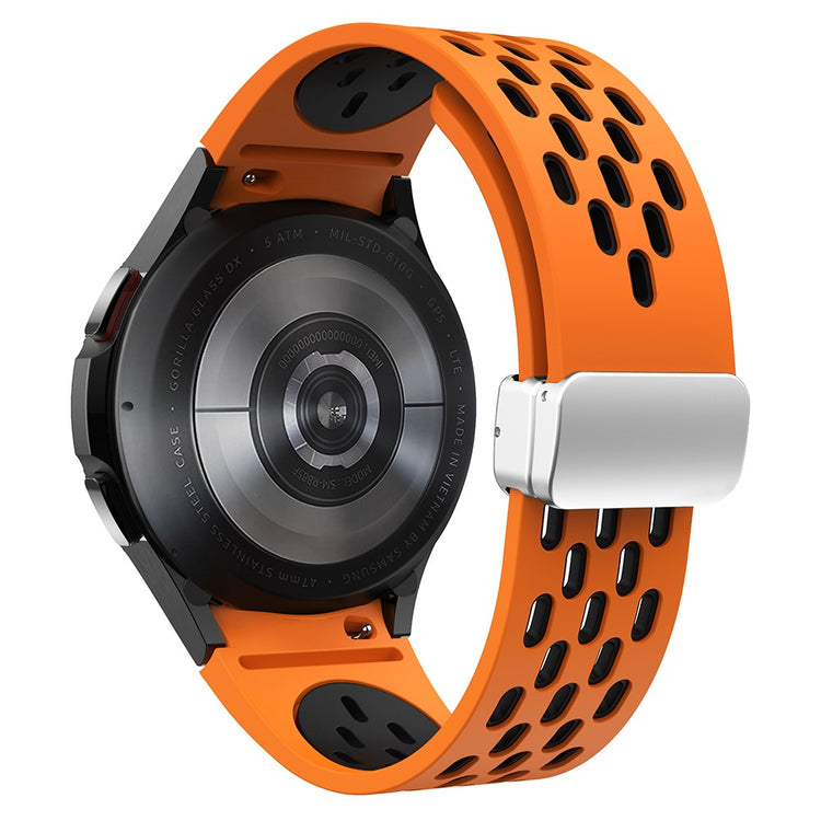 Very Durable Samsung Smartwatch Silicone Universel Strap - Orange#serie_15