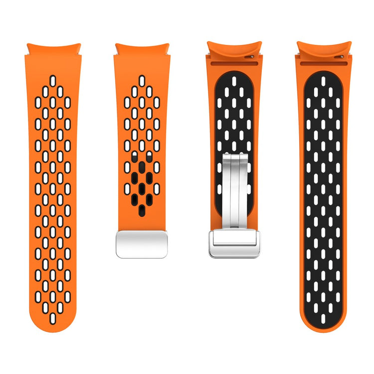 Mega Tough Samsung Smartwatch Silicone Universel Strap - Orange#serie_15