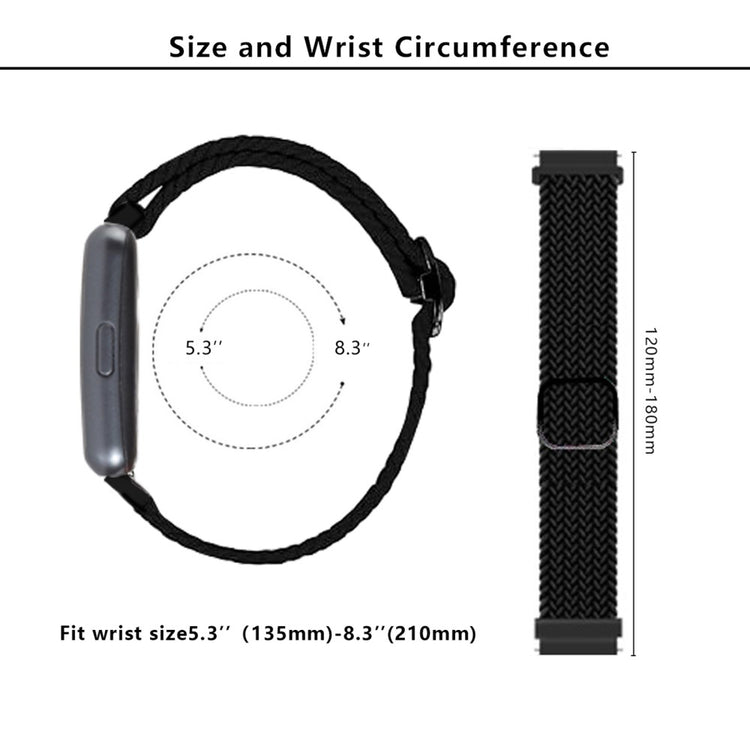 Timeless Huawei Band 8 Nylon Strap - Black#serie_5