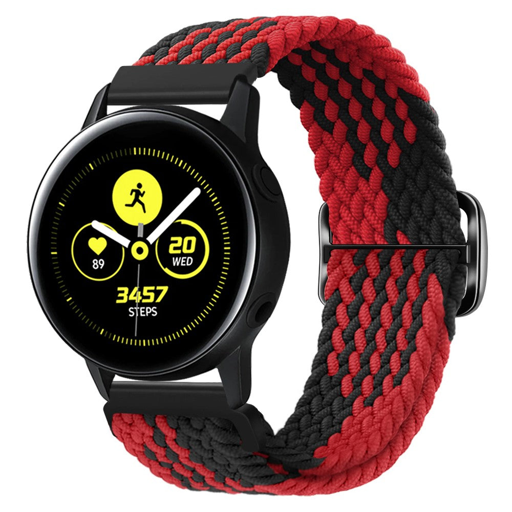 Super Stylish Smartwatch Nylon Universel Strap - Red#serie_2