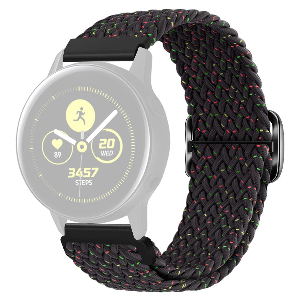 Absolutely Strong Smartwatch Nylon Universel Strap - Black#serie_20