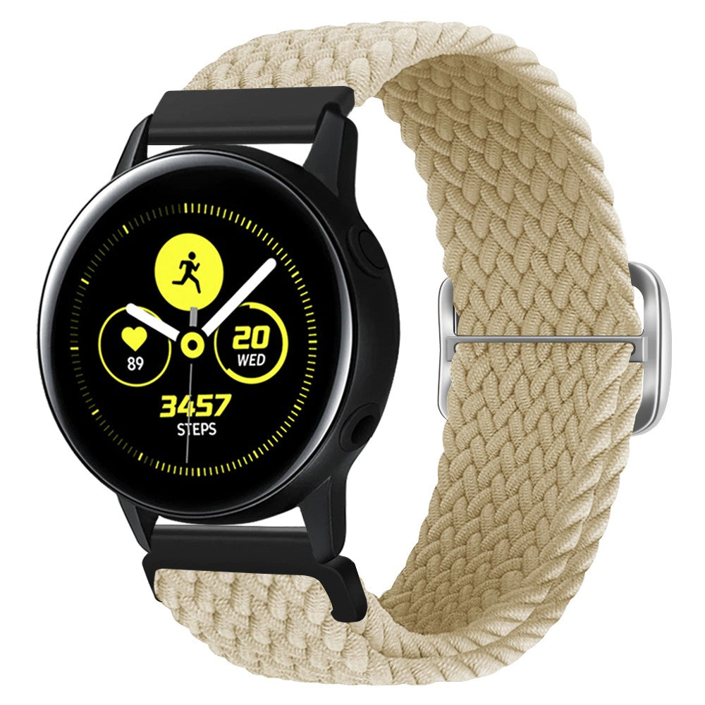 Really Fancy Samsung Smartwatch Nylon Universel Strap - White#serie_14