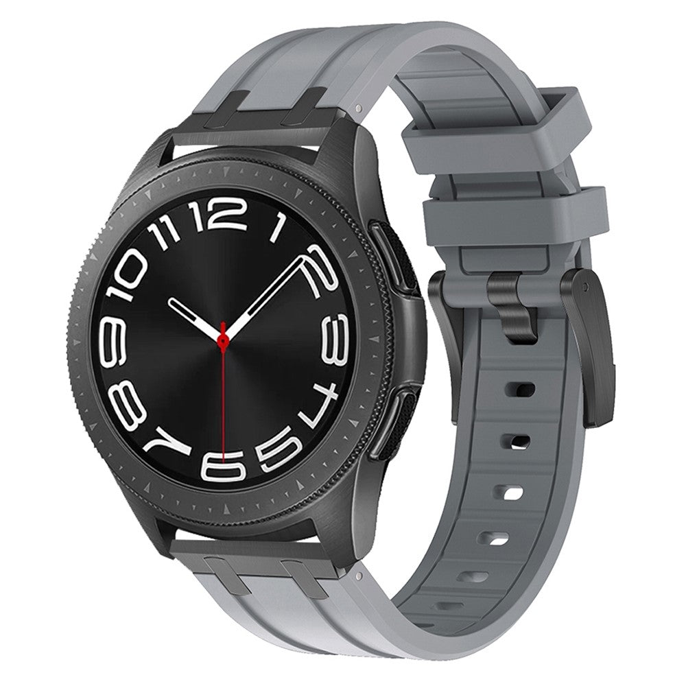 Really Beautiful Smartwatch Silicone Universel Strap - Silver#serie_3