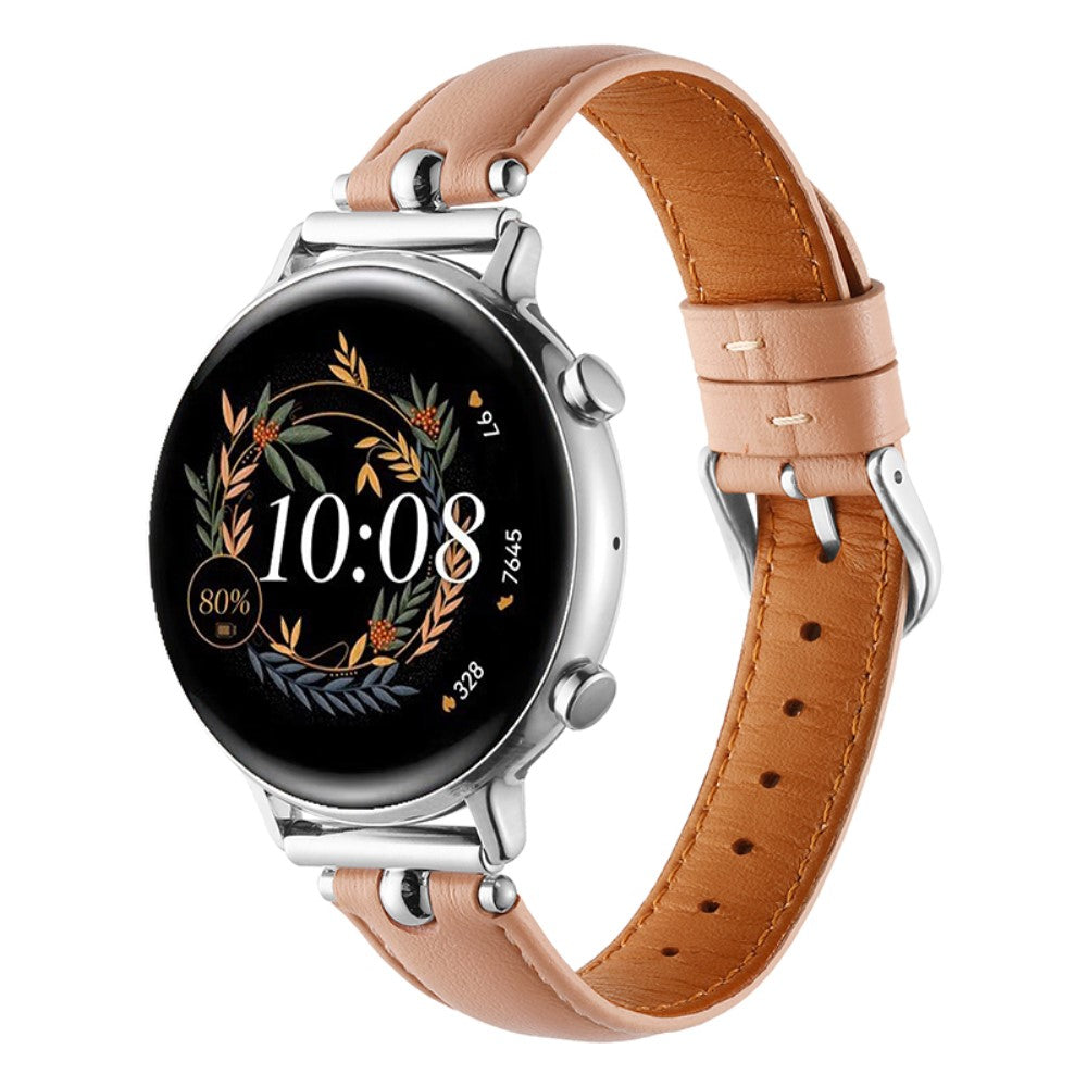 Samsung Galaxy Watch 5 Pro / Samsung Galaxy Watch 6 Classic (47mm) Genuine Leather Universel Strap - Pink#serie_12