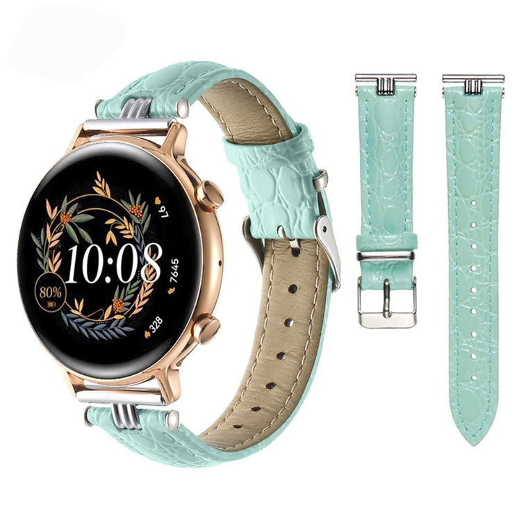 Super Agreeable Smartwatch Pu Leather Universel Strap - Green#serie_2