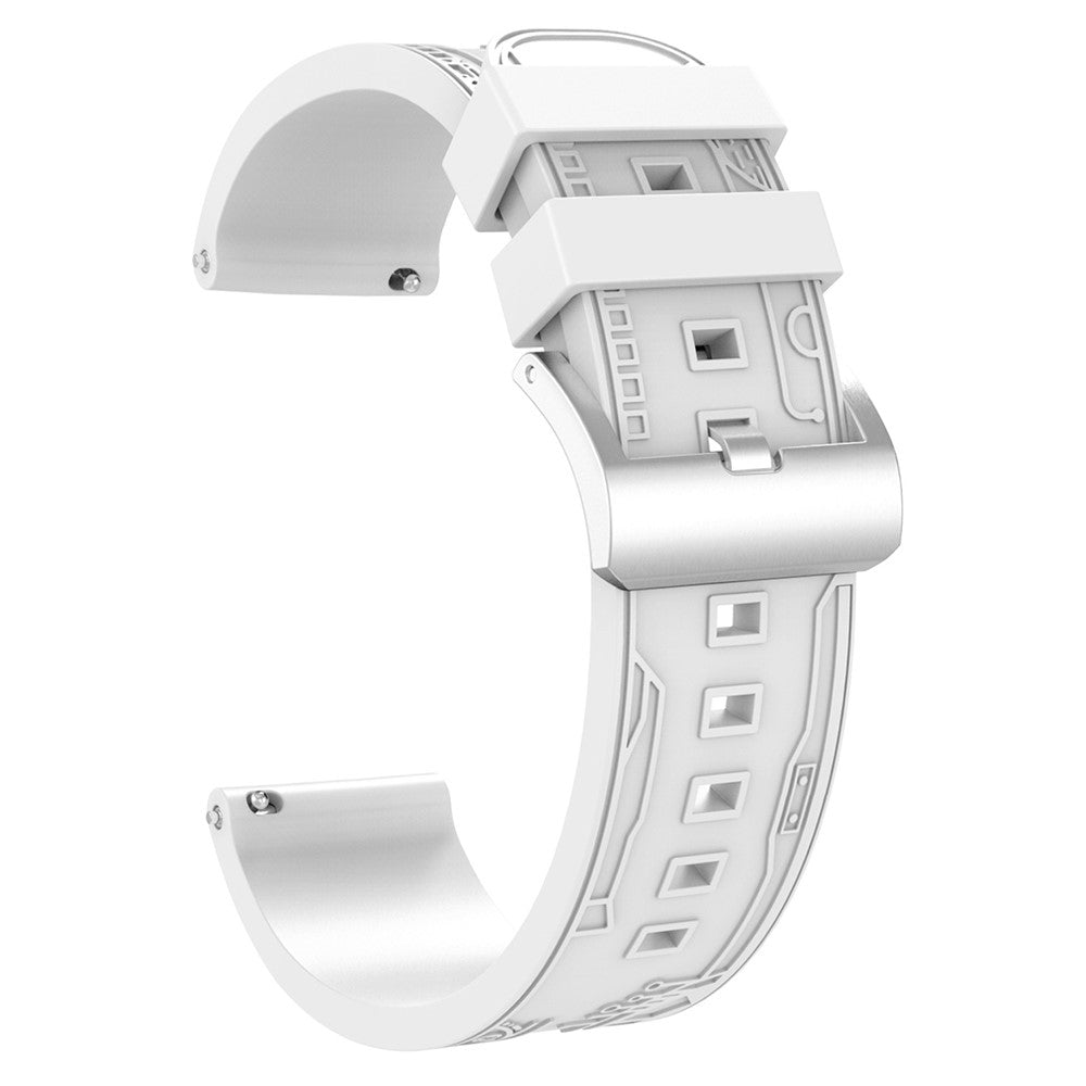 Remarkably Fashionable Smartwatch Silicone Universel Strap - White#serie_2