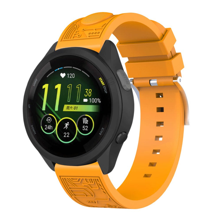 Tough Smartwatch Silicone Universel Strap - Yellow#serie_4