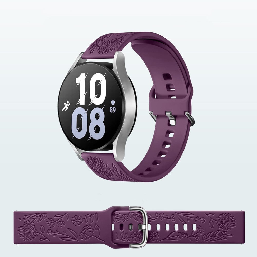 Mega Sweet Smartwatch Silicone Universel Strap - Purple#serie_8