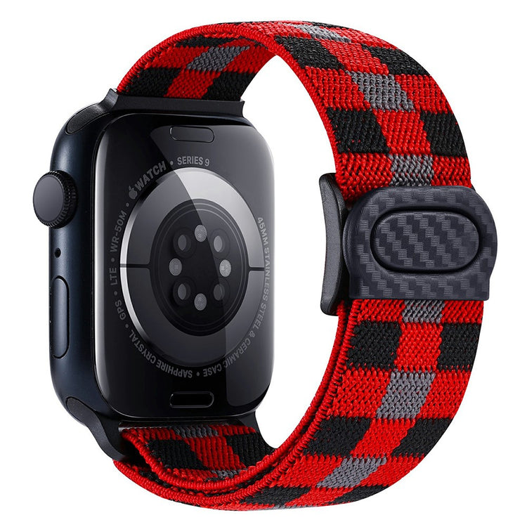 Elegant Apple Smartwatch Nylon Universel Strap - Red#serie_4