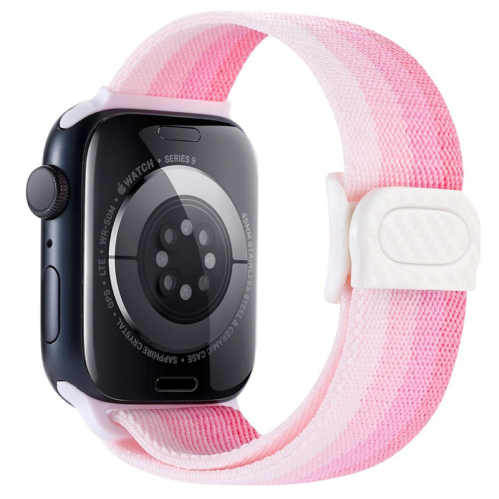 Elegant Apple Smartwatch Nylon Universel Strap - Pink#serie_12