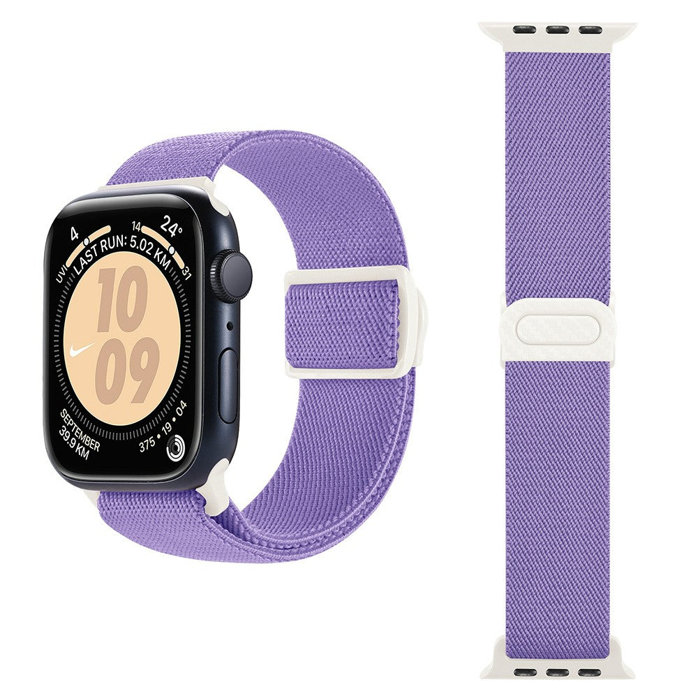 Incredibly Pleasant Apple Smartwatch Nylon Universel Strap - Purple#serie_20