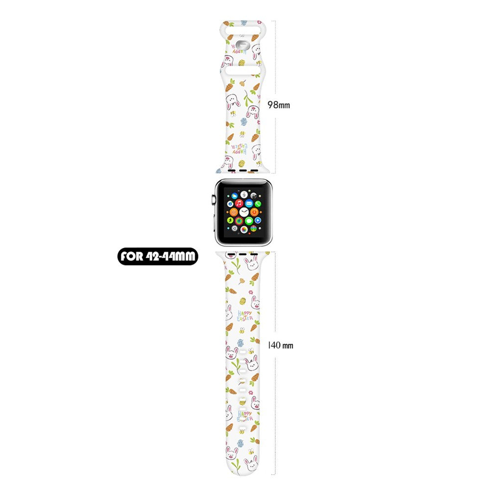 Very Fashionable Apple Smartwatch Silicone Universel Strap - Multicolor#serie_2