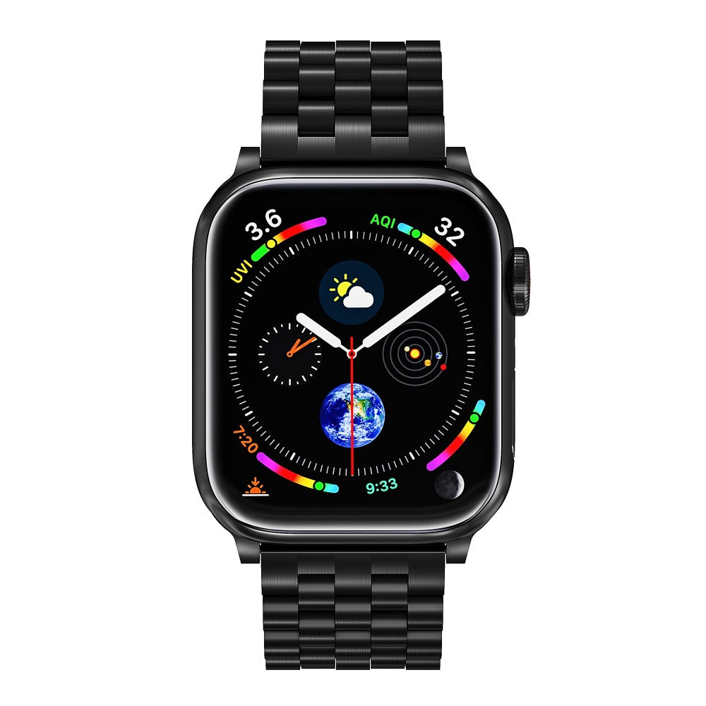 Very Elegant Apple Smartwatch Metal Universel Strap - Black#serie_1