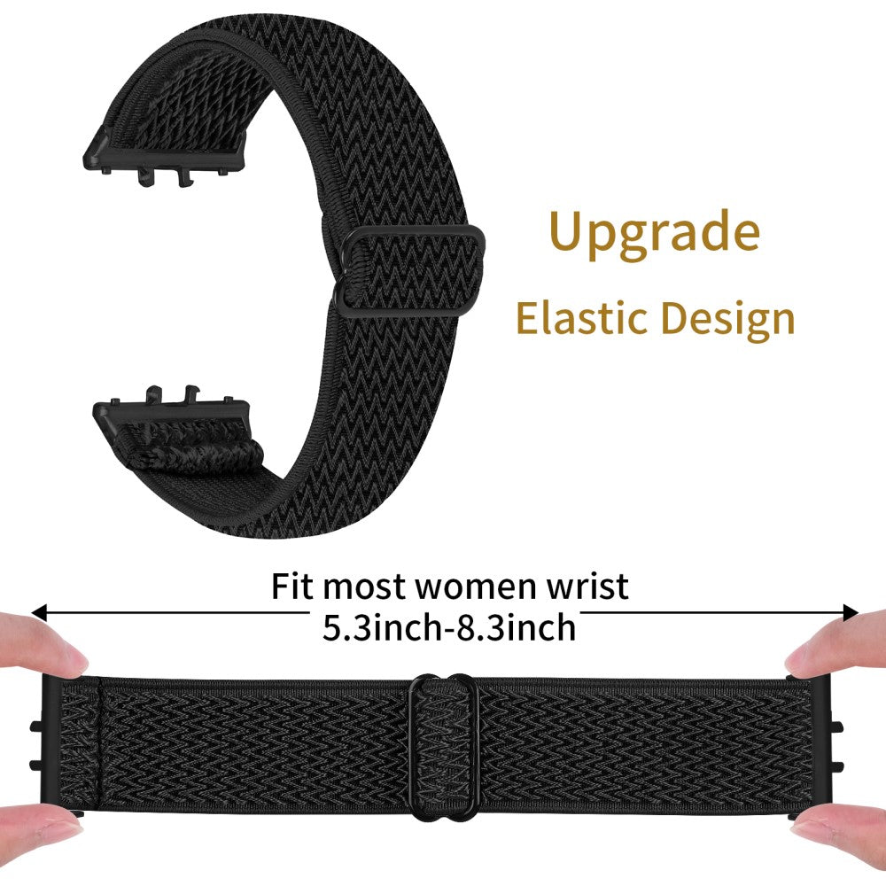 Super Pleasant Samsung Galaxy Fit 3 Nylon Strap - Black#serie_6