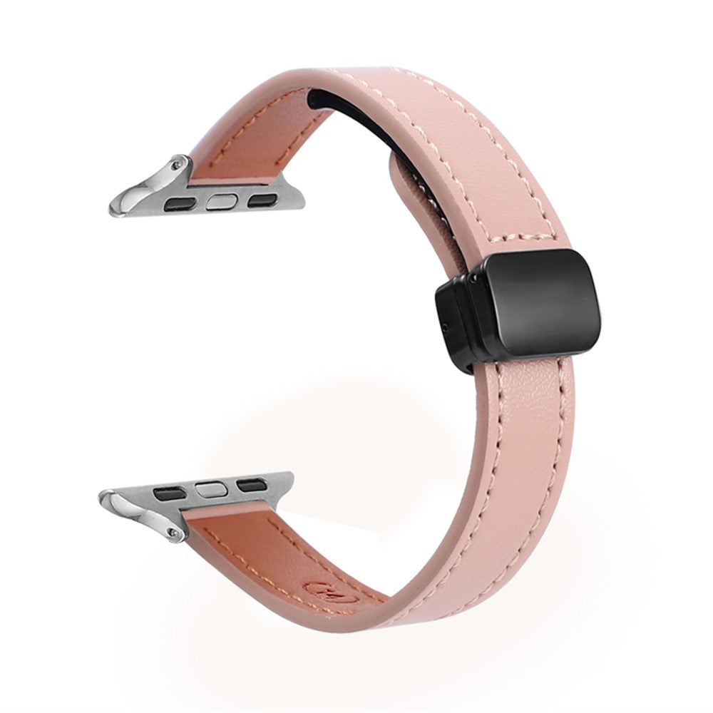 Super Neat Apple Smartwatch Pu Leather Universel Strap - Pink#serie_11