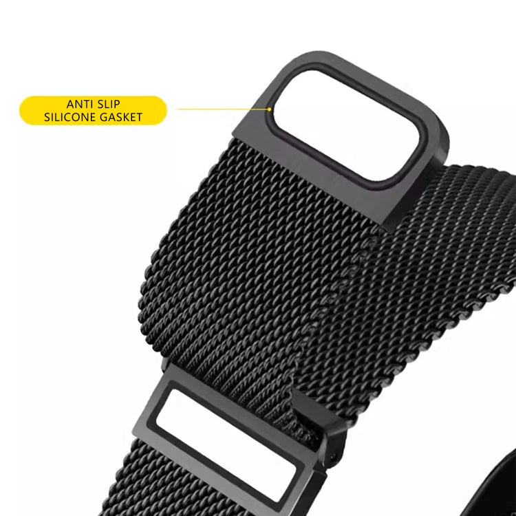 For Samsung Galaxy Watch6 Classic / Watch6 Watch Strap 20mm Milanese Mesh Magnetic Wrist Band - Graphite Grey#serie_1