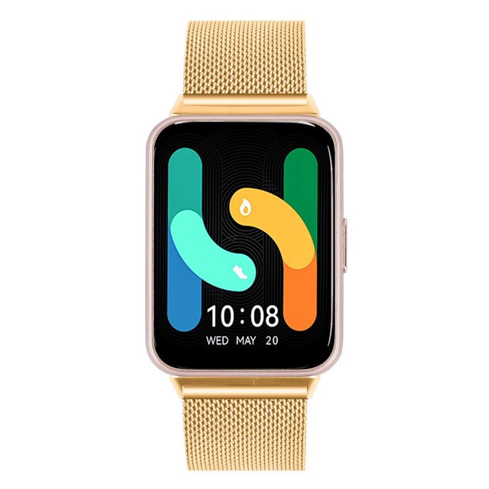 Increadibly Cute Samsung Galaxy Fit 3 Metal Strap - Gold#serie_2