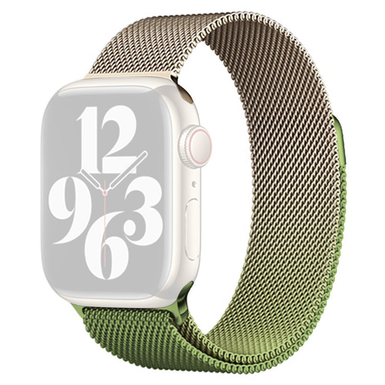 Very Fashionable Apple Smartwatch Metal Universel Strap - Green#serie_9