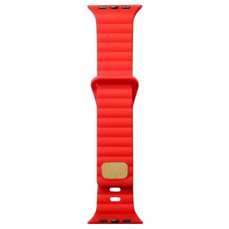 Remarkably Sweet Apple Smartwatch Silicone Universel Strap - Red#serie_3