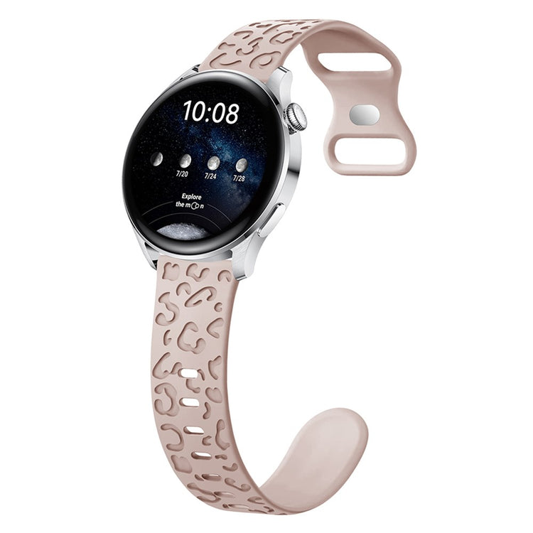 Incredibly Pleasant Smartwatch Silicone Universel Strap - Pink#serie_3