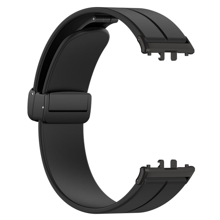 Super Comfortable Samsung Galaxy Fit 3 Silicone Strap - Black#serie_1