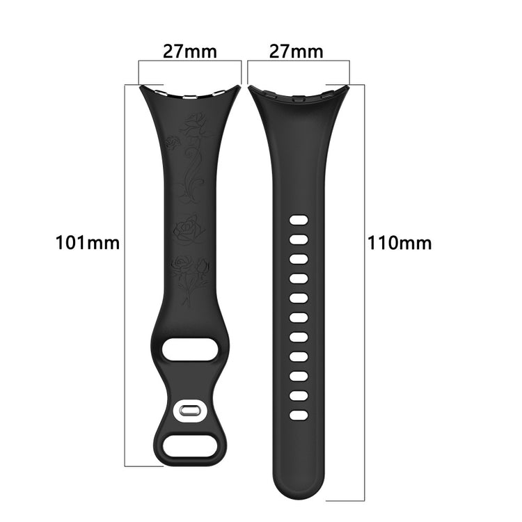 Google Pixel Watch / Google Pixel Watch 2 Silicone Universel Strap - Silver#serie_4