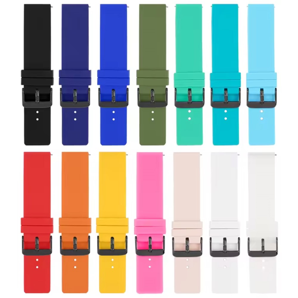 Remarkably Splendid Smartwatch Silicone Universel Strap - Green#serie_9