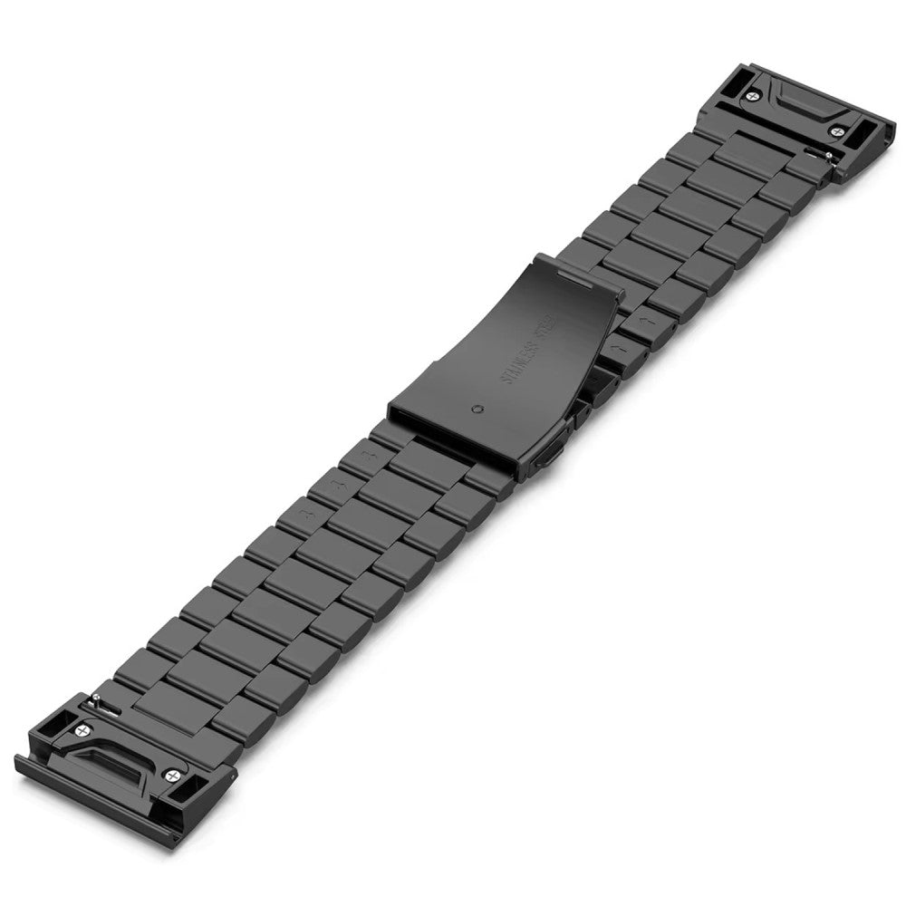 Stylish Garmin Smartwatch Metal Universel Strap - Black#serie_4