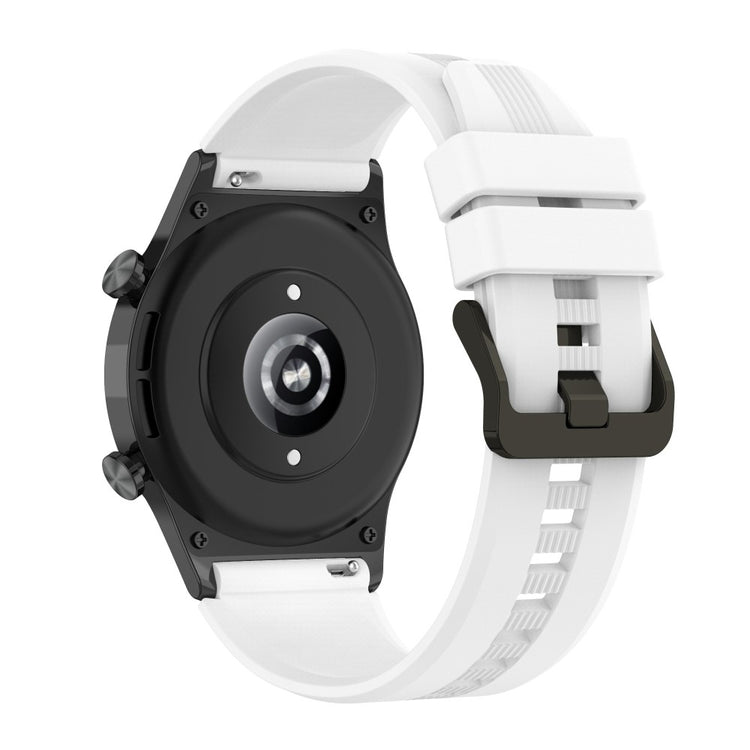 Superb Honor Watch GS 4 / Honor Watch Series Silicone Strap - White#serie_2