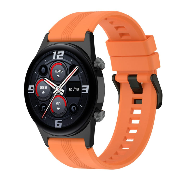 Superb Honor Watch GS 4 / Honor Watch Series Silicone Strap - Orange#serie_4