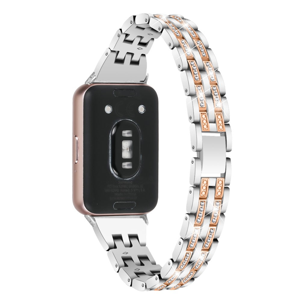 Very Fashionable Samsung Galaxy Fit 3 Rhinestone Strap - Pink#serie_3