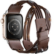Mega Fajny Apple Smartwatch Skóra Naturalna Uniwersalne Pasek