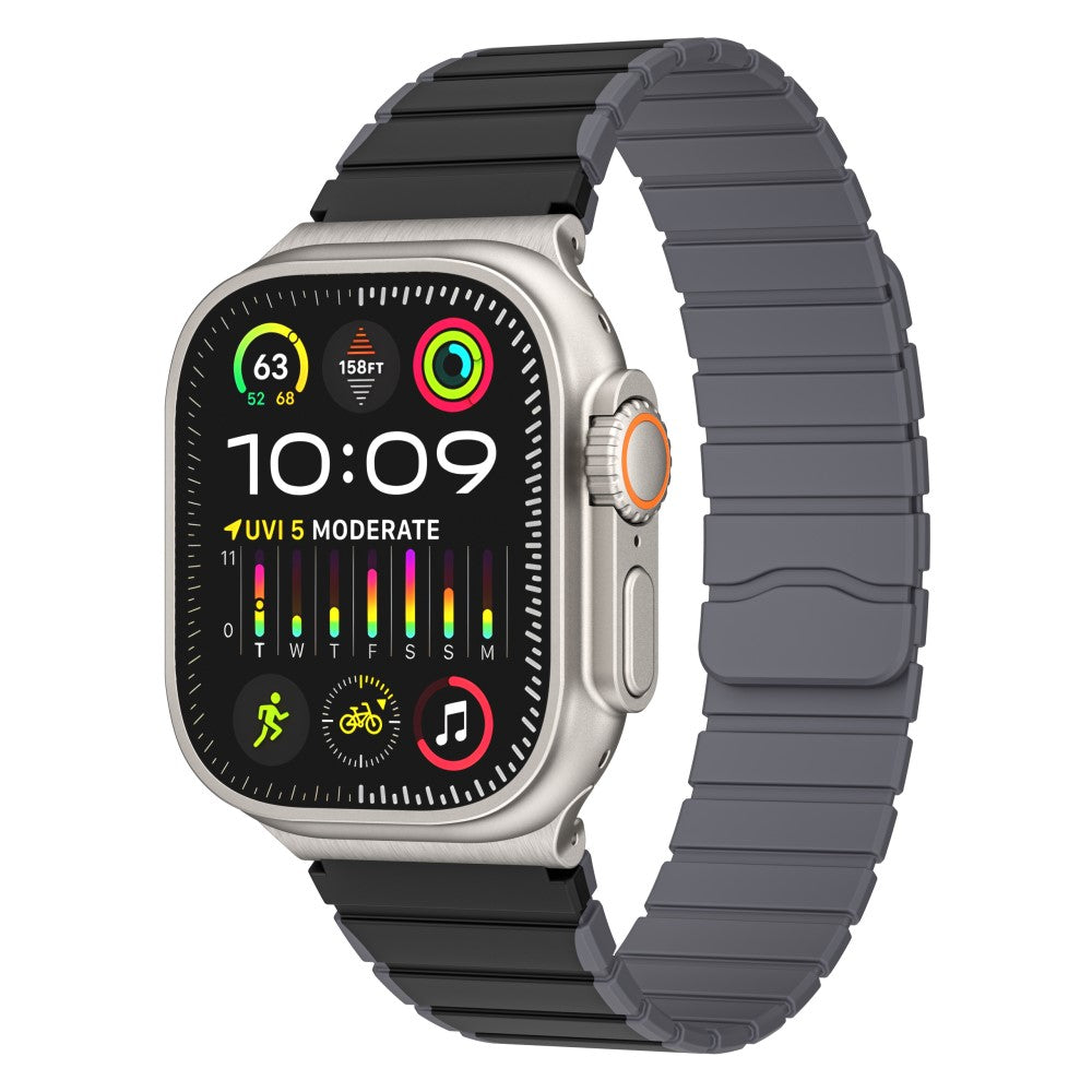 Eminent Apple Smartwatch Silicone Universel Strap - Black#serie_1