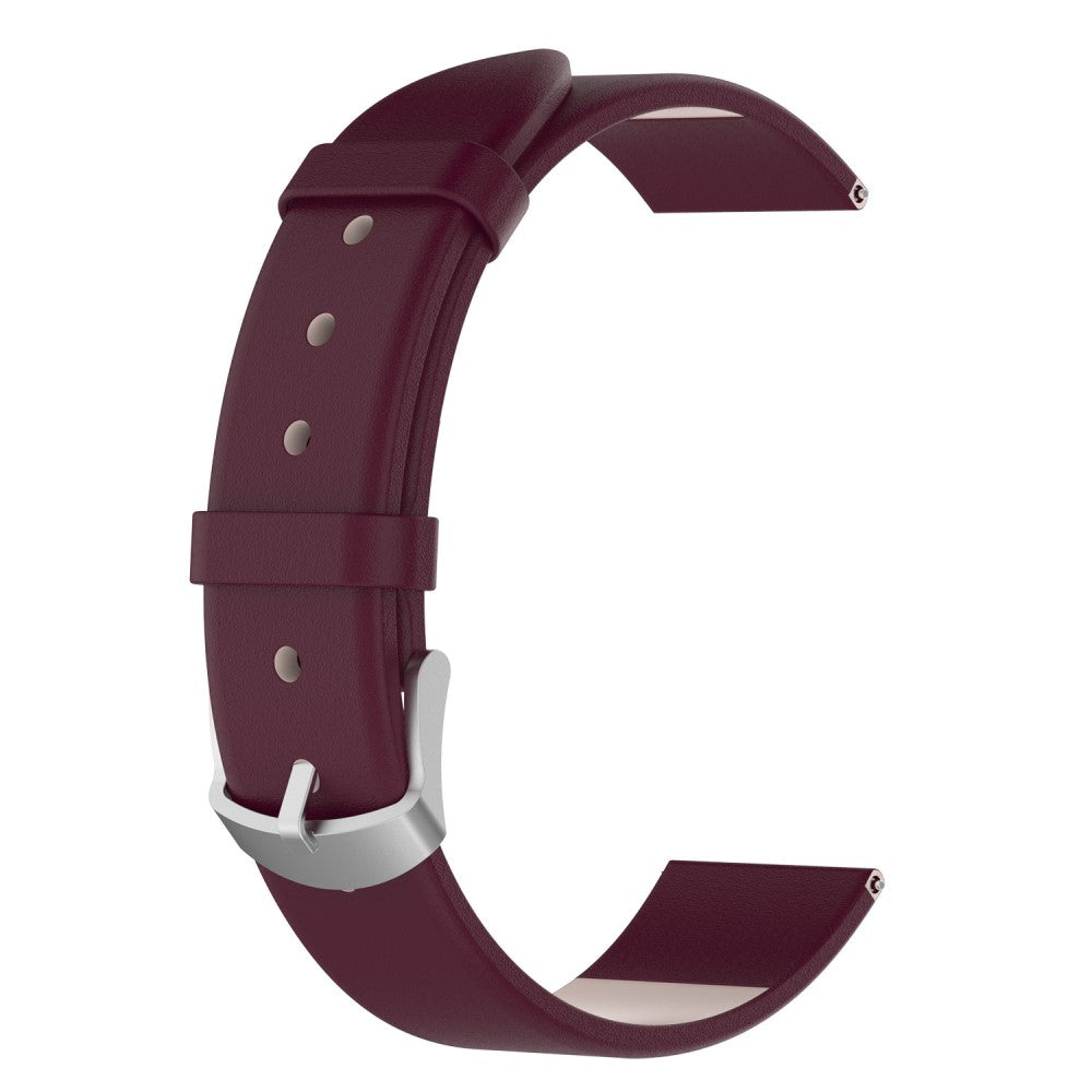 Mega Stylish Garmin Lily 2 Pu Leather Strap - Red#serie_5