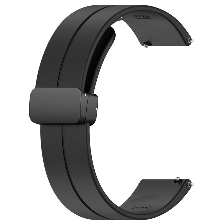 Absolutely Pleasant Smartwatch Silicone Universel Strap - Black#serie_1