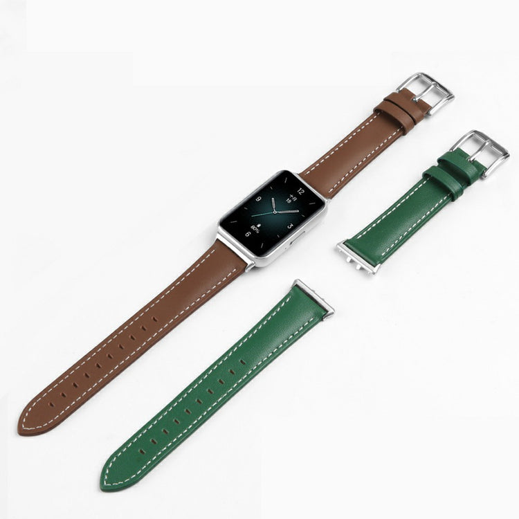 Remarkably Delightful Honor Band 9 Genuine Leather Strap - Green#serie_1