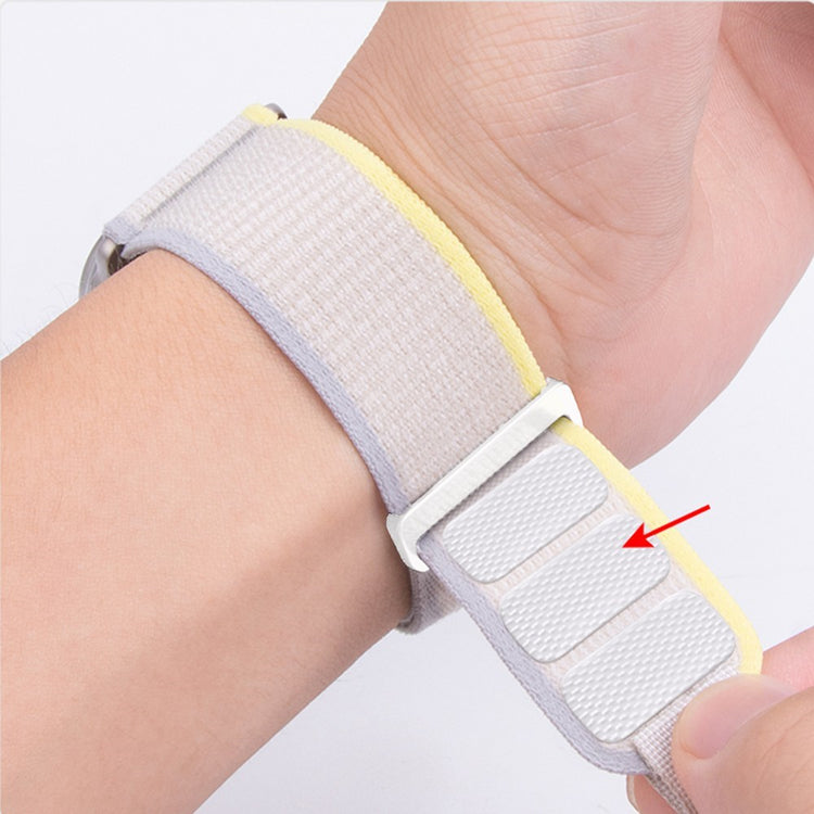 Super Stylish Smartwatch Nylon Universel Strap - White#serie_7