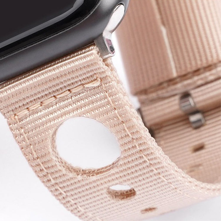 Super Cool Apple Smartwatch Nylon Universel Strap - Gold#serie_6