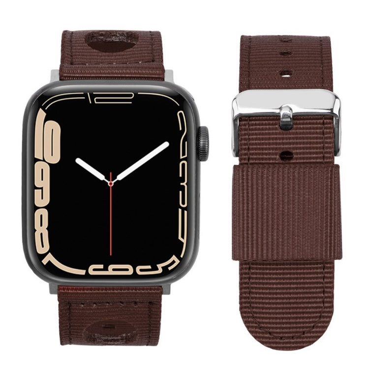 Timeless Apple Smartwatch Nylon Universel Strap - Brown#serie_2