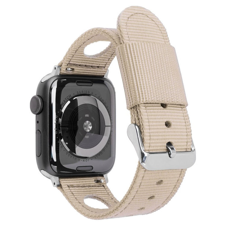 Timeless Apple Smartwatch Nylon Universel Strap - Brown#serie_7